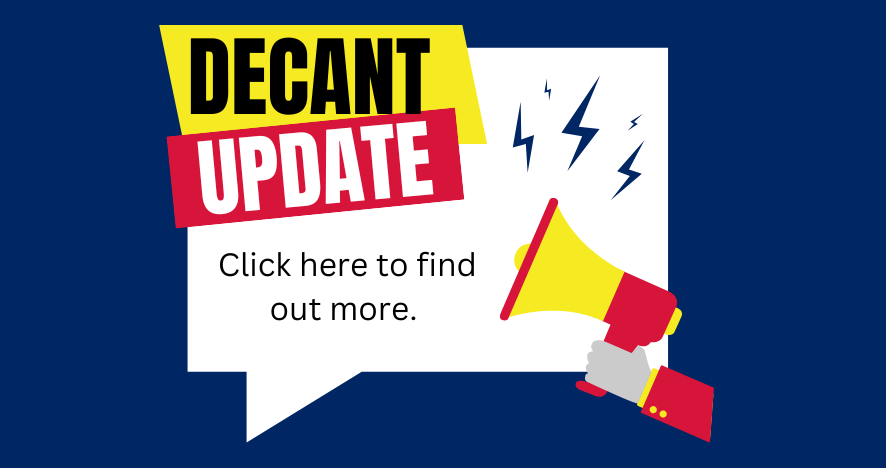 Decant Update - 15 March