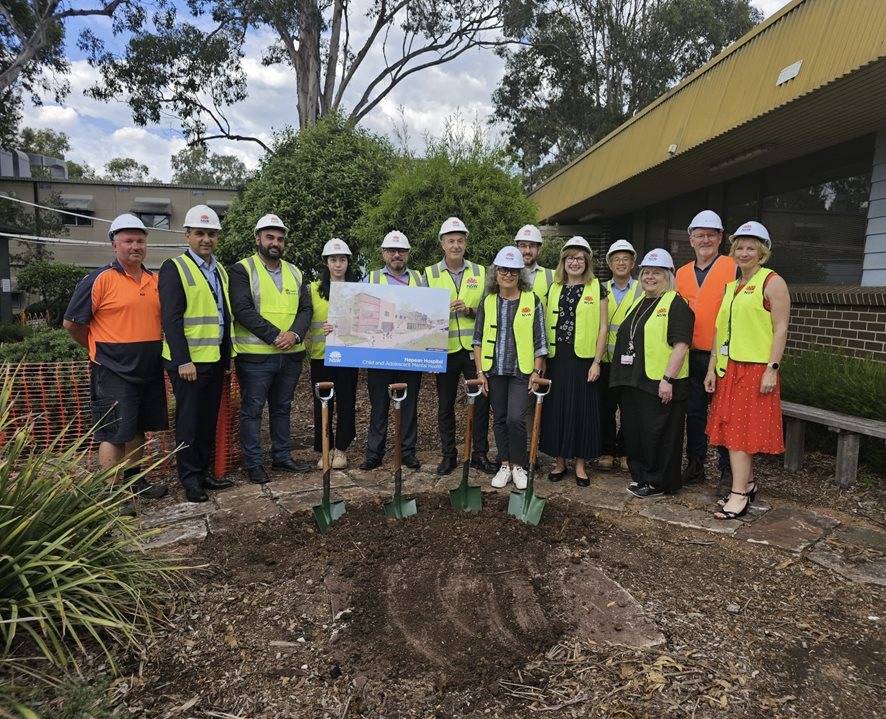 Construction starts on new Child and Adolescent Mental Health Services Unit